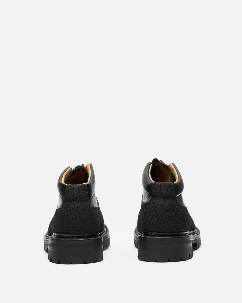 Our Legacy Men's Boots Quest Boot in Boot in Black Tensile Cattle Hide