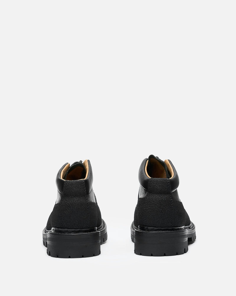 Our Legacy Men's Boots Quest Boot in Boot in Black Tensile Cattle Hide