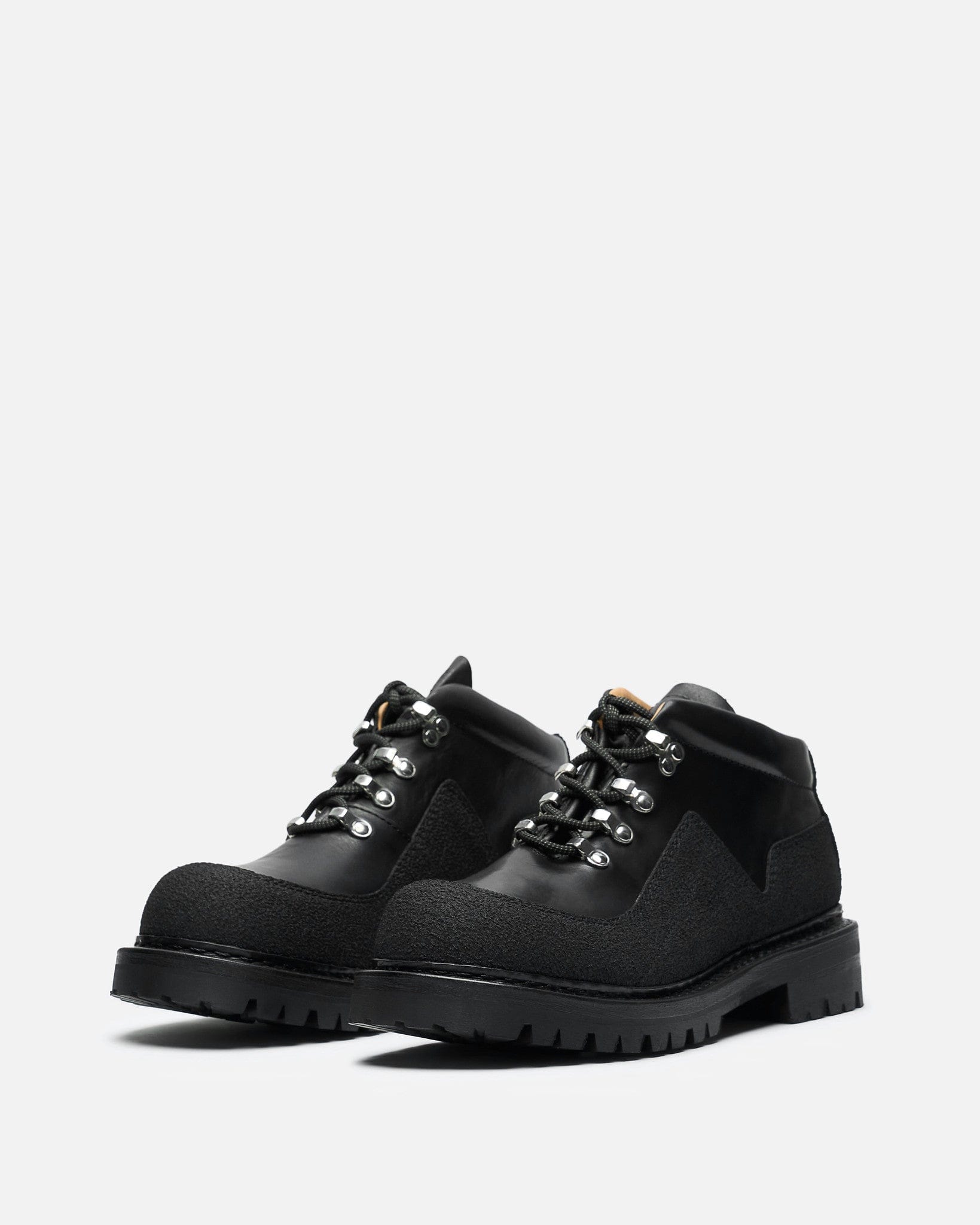 Our Legacy Men's Boots Quest Boot in Boot in Black Tensile Cattle Hide