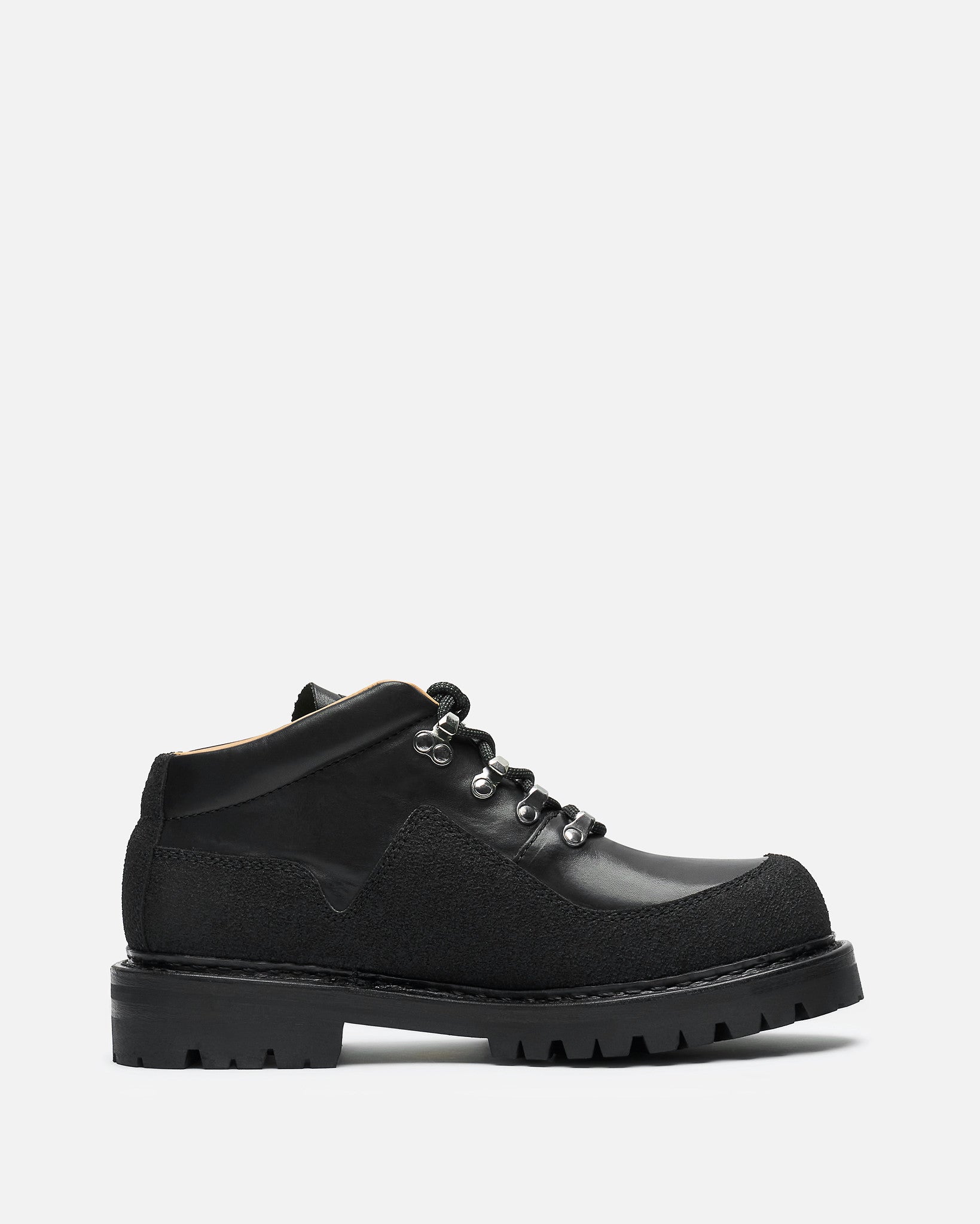 Our Legacy Men's Boots Quest Boot in Boot in Black Tensile Cattle Hide