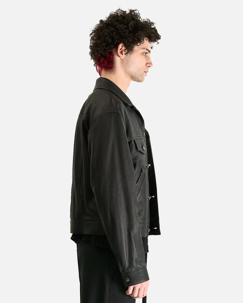 Ann Demeulemeester Men's Jackets Raf 5-Pockets Standard Blouson in Black