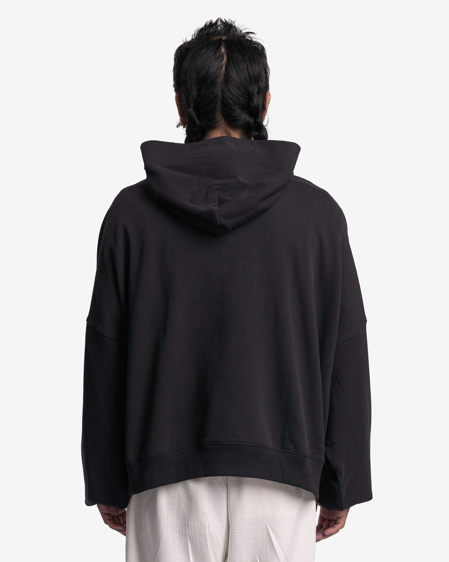 Willy Chavarria Men's Sweatshirts Rally Buffalo Hoodie in Black