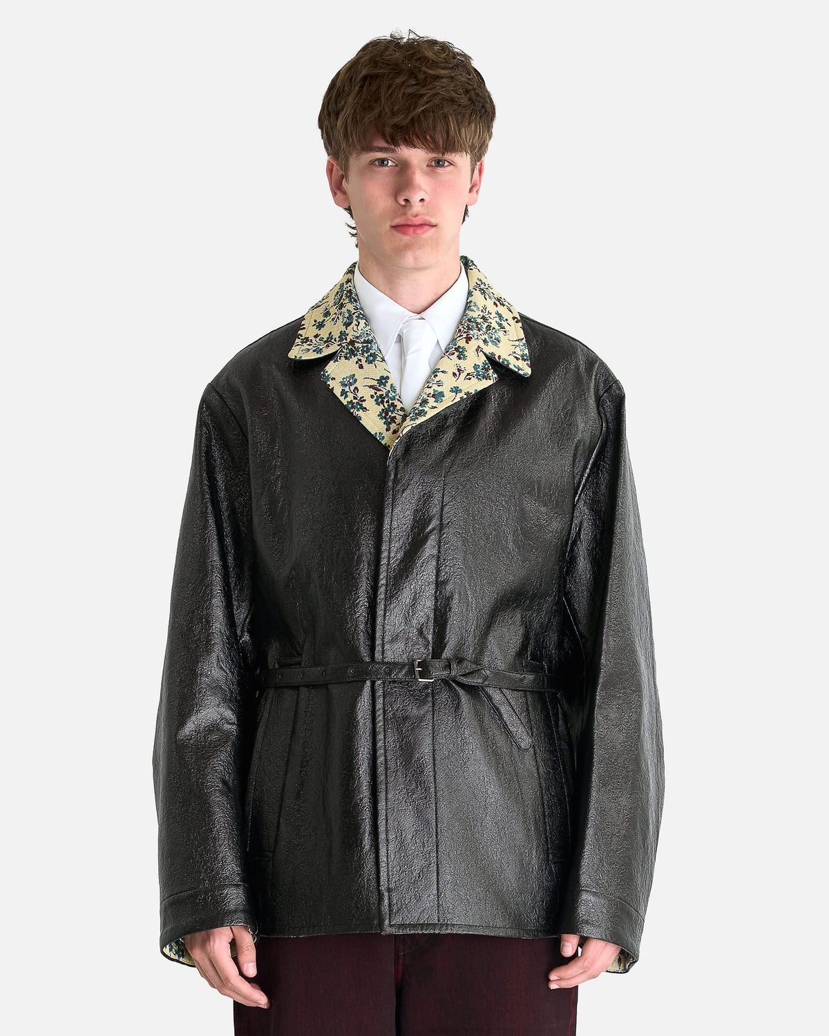 Dries Van Noten Men's Coats Randy Coat in Black