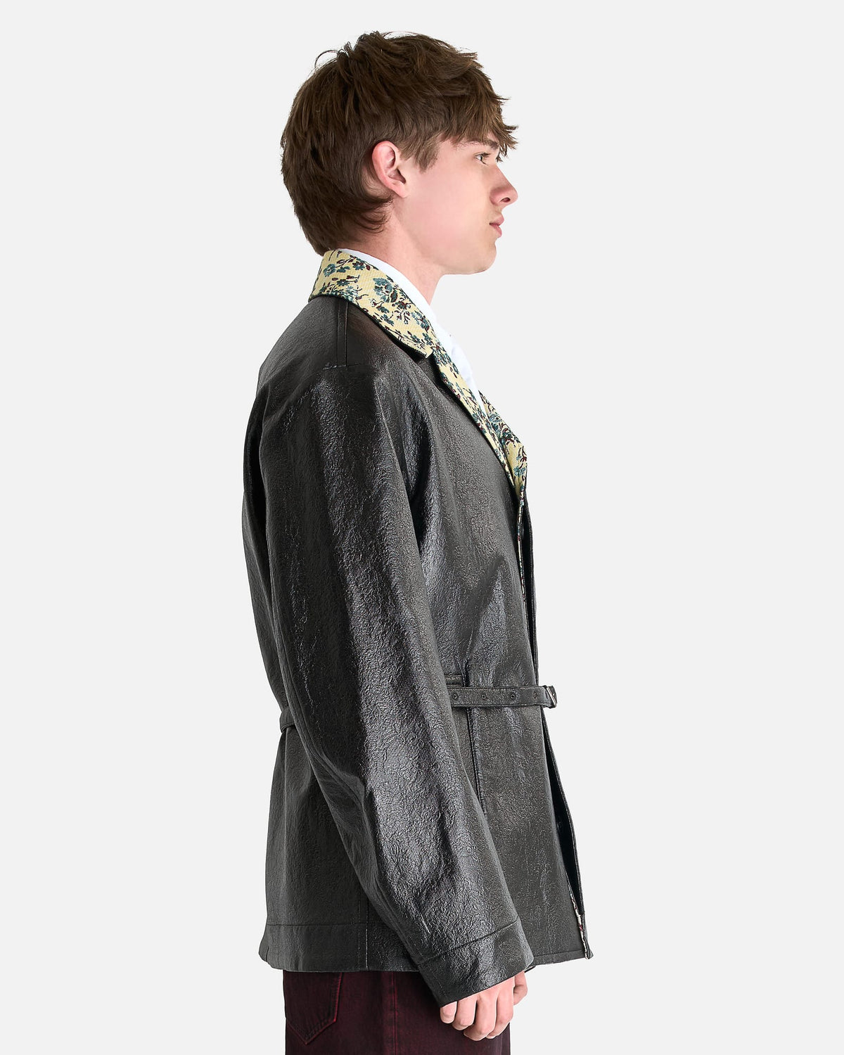 Dries Van Noten Men's Coats Randy Coat in Black