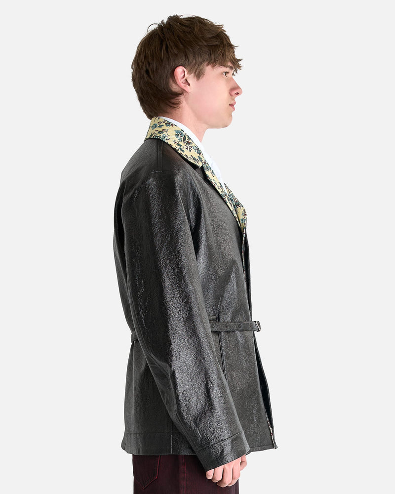 Dries Van Noten Men's Coats Randy Coat in Black