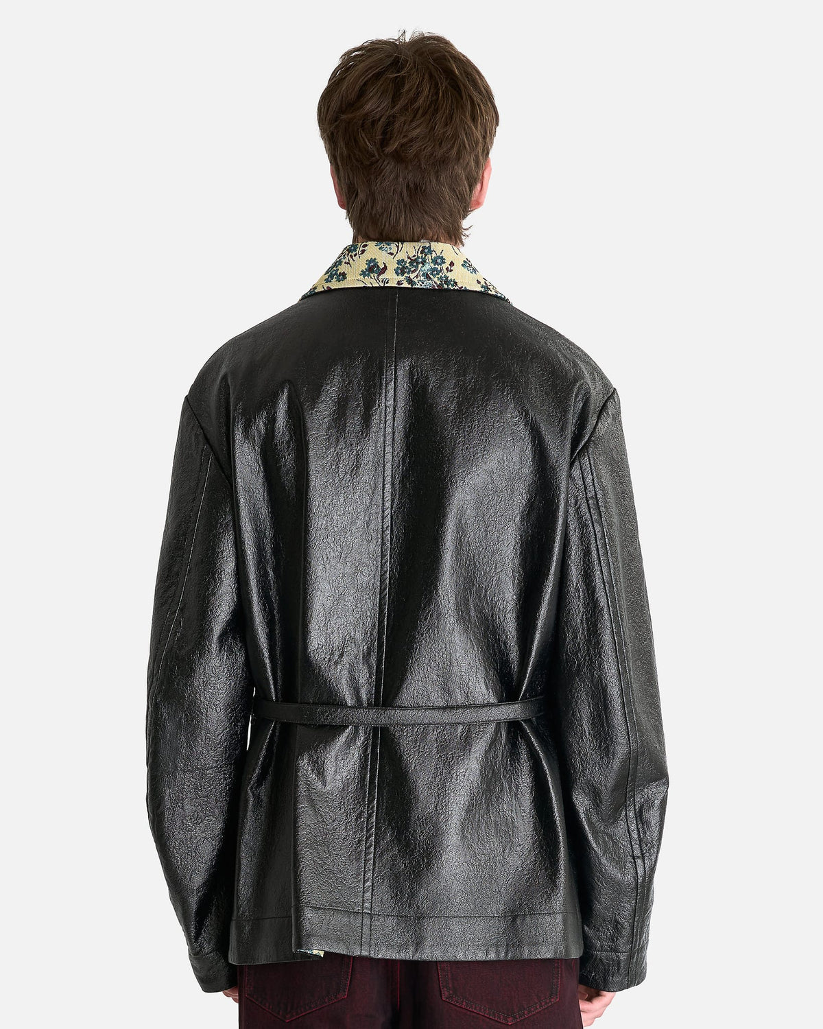 Dries Van Noten Men's Coats Randy Coat in Black