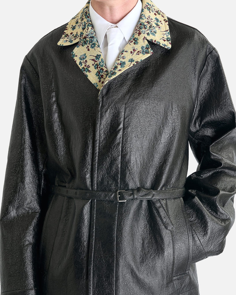 Dries Van Noten Men's Coats Randy Coat in Black
