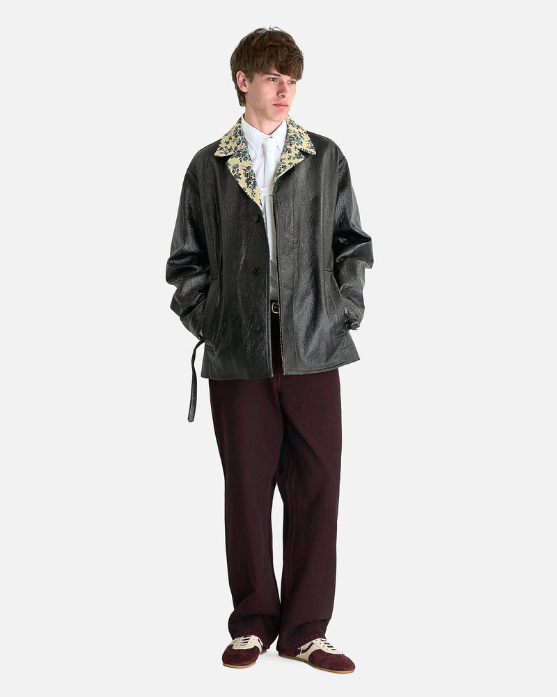 Dries Van Noten Men's Coats Randy Coat in Black