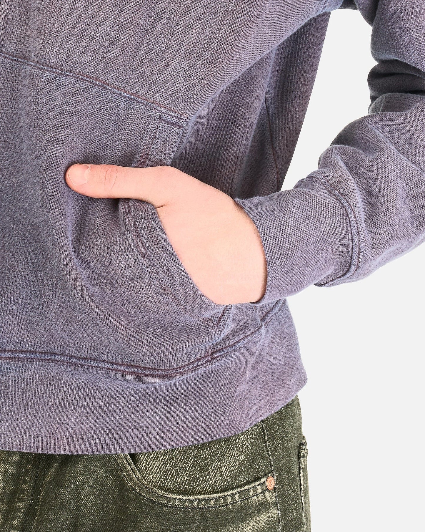 Our Legacy Men's Sweatshirts Rascal Hood in Amethyst