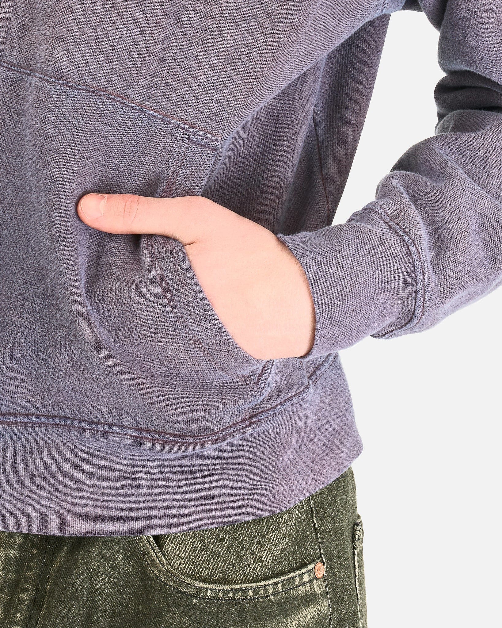 Our Legacy Men's Sweatshirts Rascal Hood in Amethyst