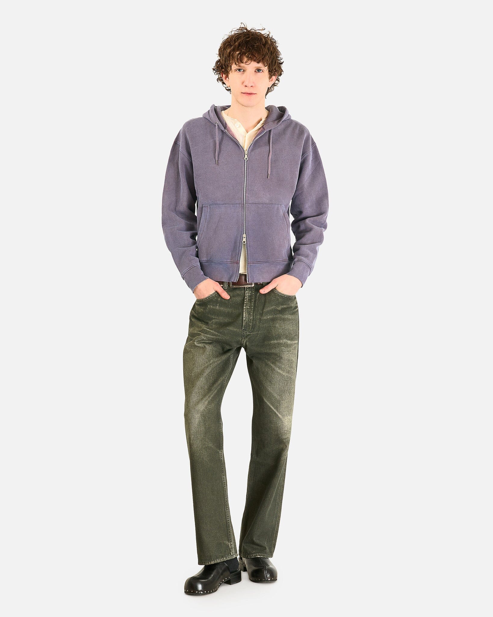 Our Legacy Men's Sweatshirts Rascal Hood in Amethyst