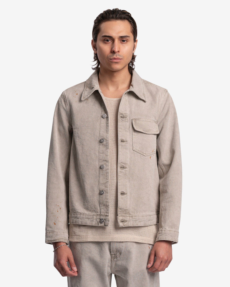 Our Legacy Men's Jackets Rebirth Jacket in Attic Wash Denim