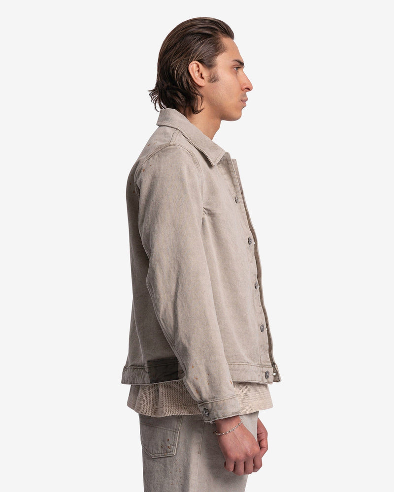 Our Legacy Men's Jackets Rebirth Jacket in Attic Wash Denim