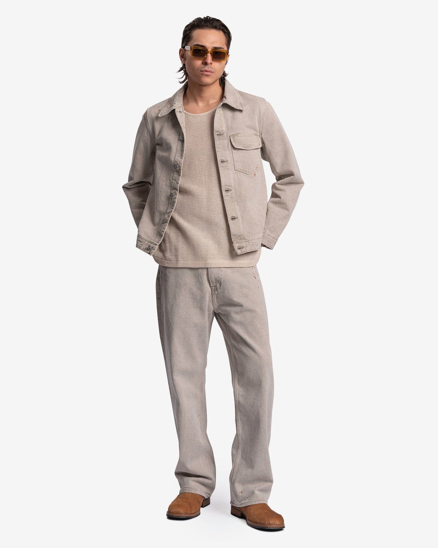 Our Legacy Men's Jackets Rebirth Jacket in Attic Wash Denim