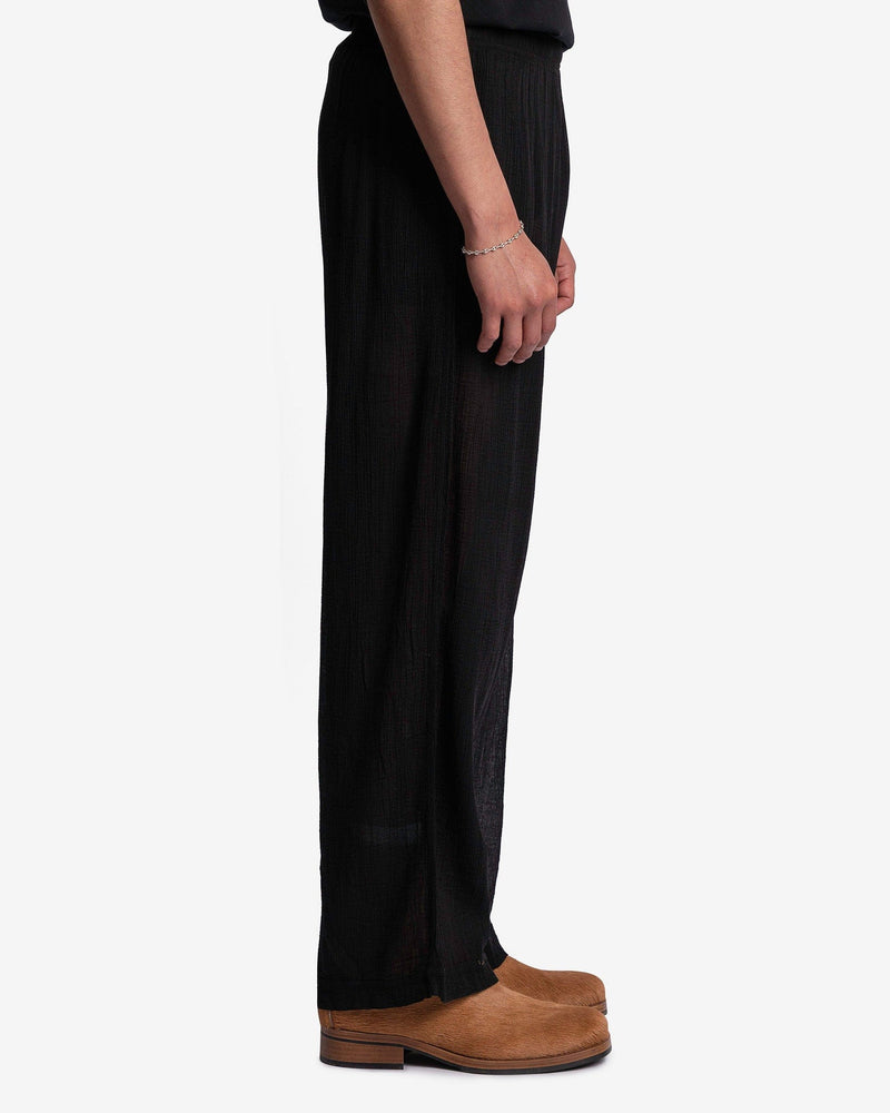 Our Legacy - Joiner Trouser Construction Black Twill