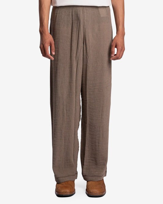 Our Legacy Men's Pants Reduced Trouser in Muck Ruffle Viscose