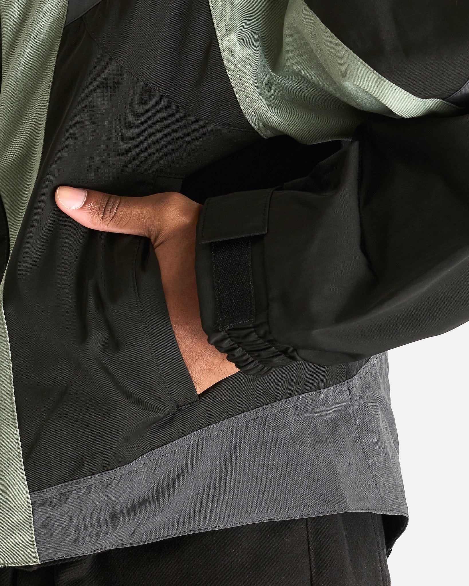 FFFPOSTALSERVICE Men's Jackets Reia Hooded Ski Parka in Tokyo Green