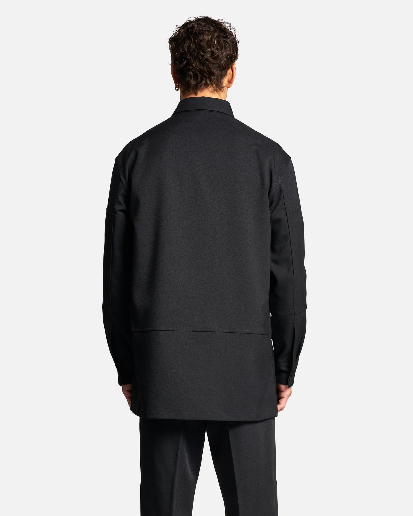 Jil Sander Men's Shirts Relaxed Fit Shirt in Black