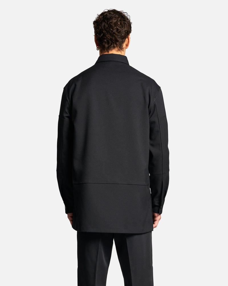 Jil Sander Men's Shirts Relaxed Fit Shirt in Black