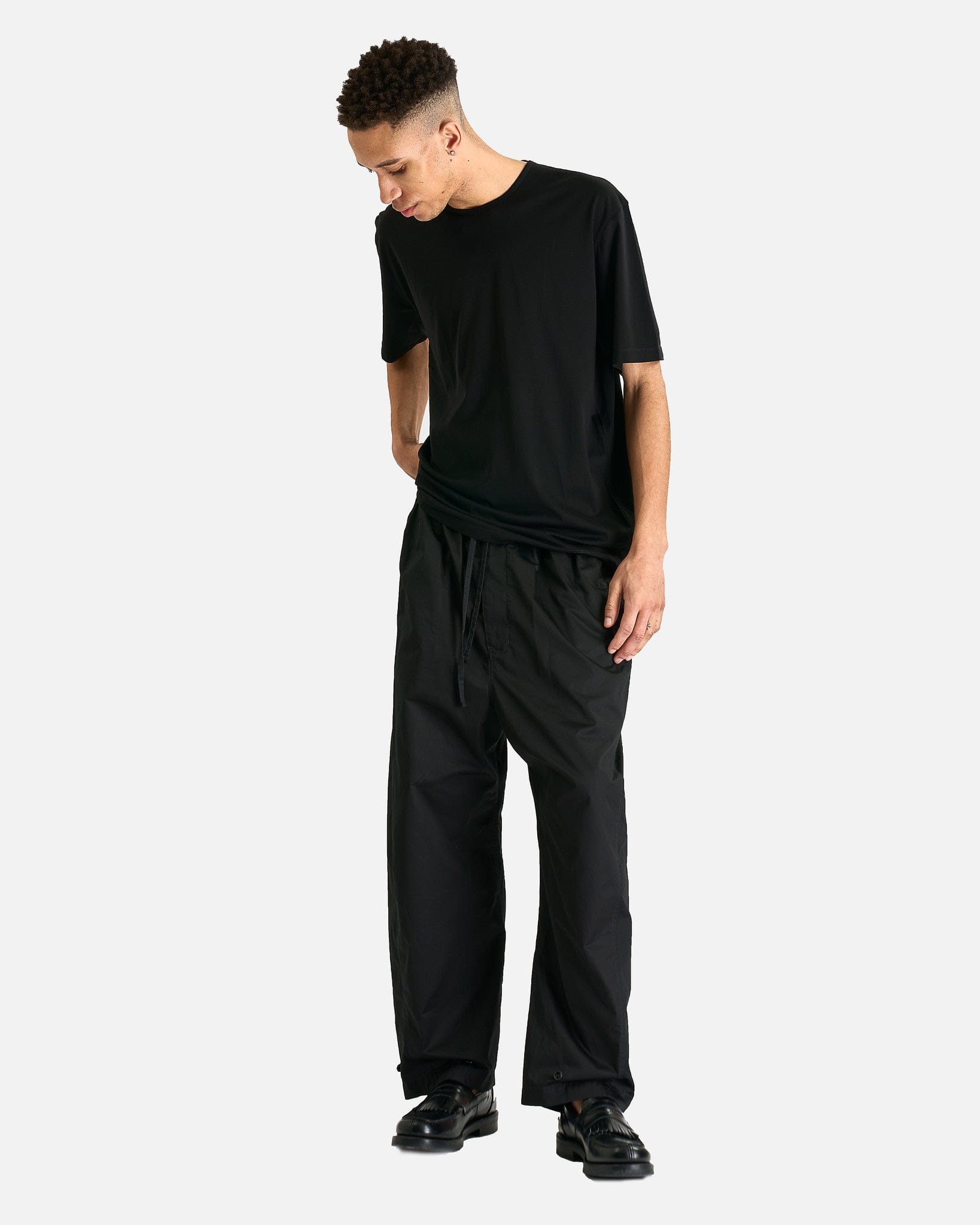 Relaxed T-Shirt in Black – SVRN Relaxed T-Shirt in Black – SVRN