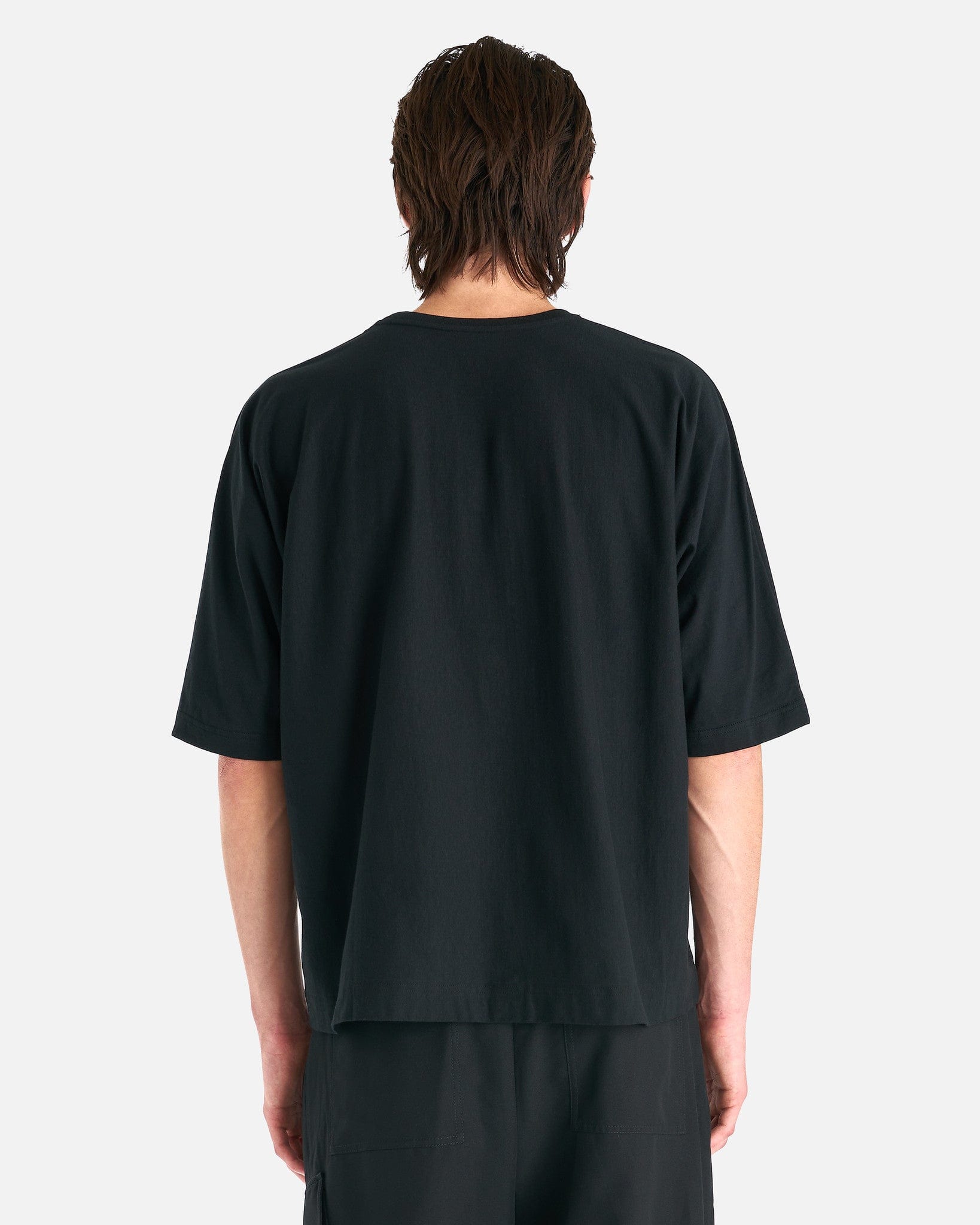 HOMME PLISSE ISSEY MIYAKE ブラック 半袖Tシャツ 23609327_54558066_600.jpg