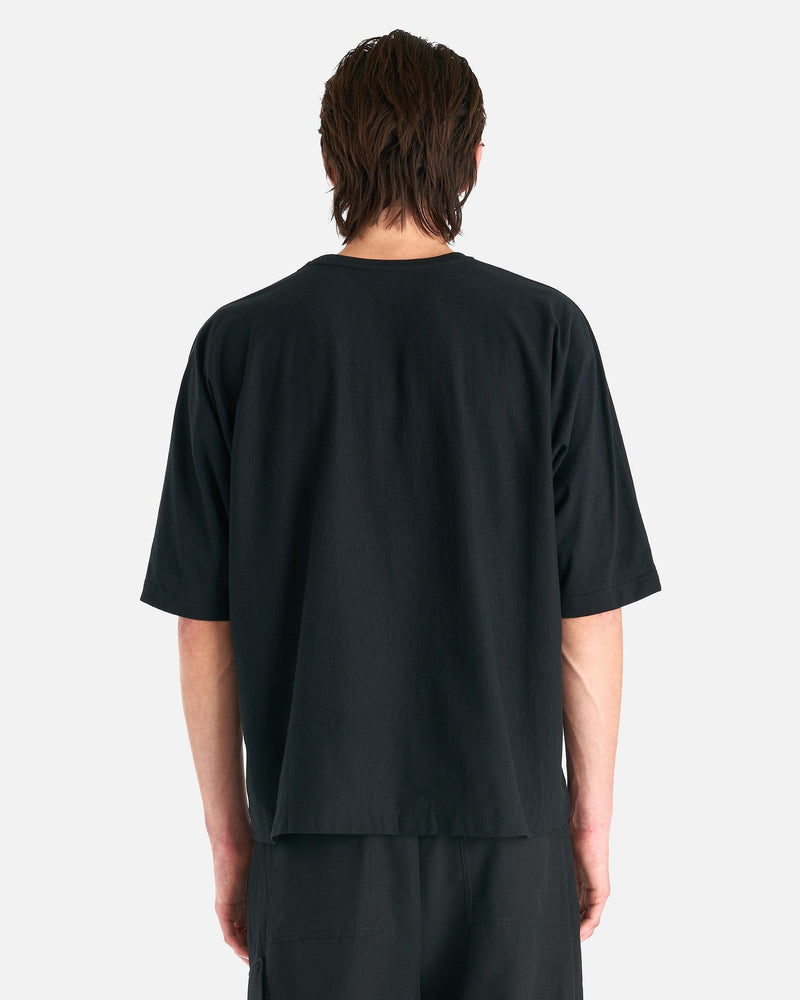 Homme Plissé Issey Miyake Men's T-Shirts Release-T Basic in Black