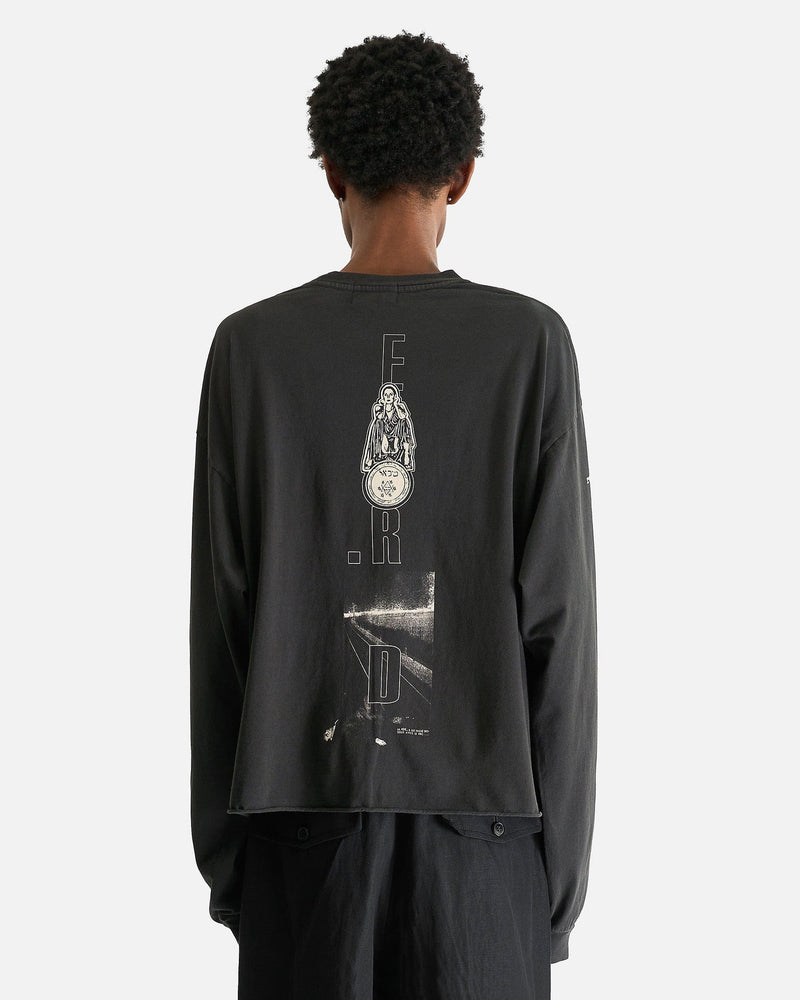 Enfants Riches Deprimes Men's T-Shirts Remember When LS T-Shirt in Faded Black