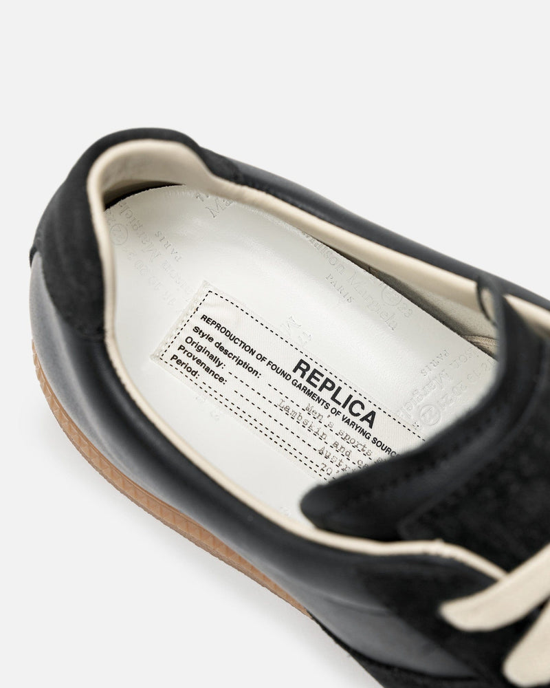Maison Margiela Men's Shoes Replica Sneakers in Black/Gum