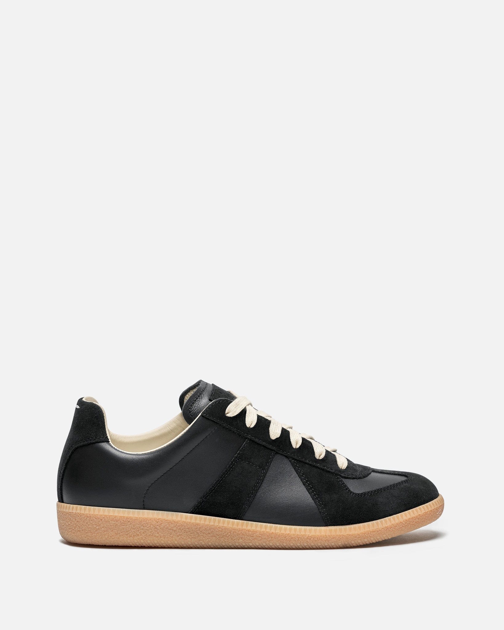 Maison Margiela Men's Shoes Replica Sneakers in Black/Gum