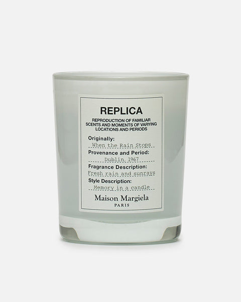 REPLICA' When the Rain Stops Candle – SVRN