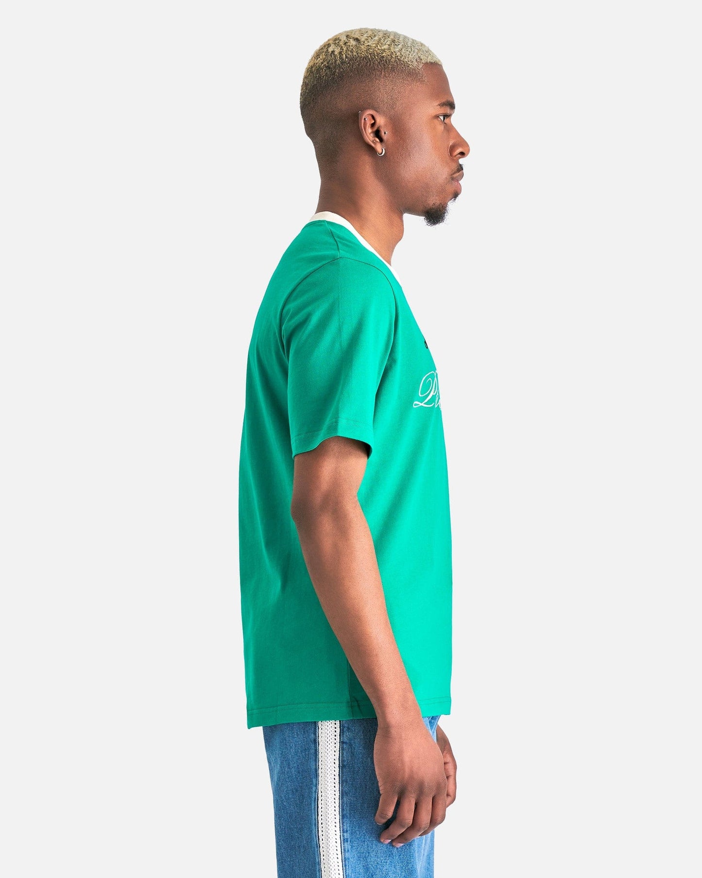 Wales Bonner Men's T-Shirts Resilience T-Shirt in Green