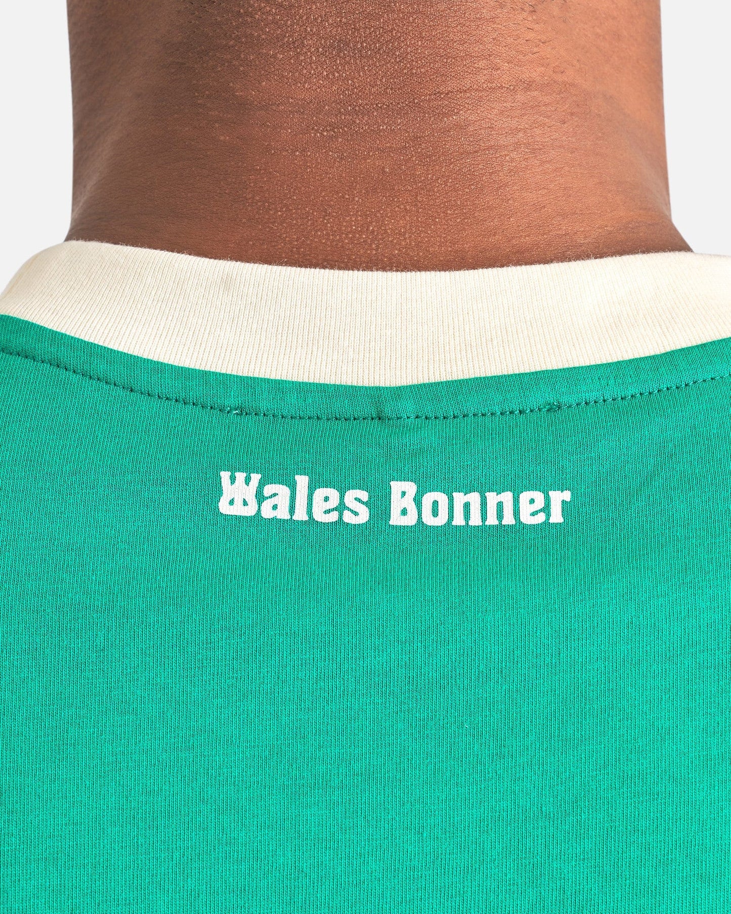 Wales Bonner Men's T-Shirts Resilience T-Shirt in Green