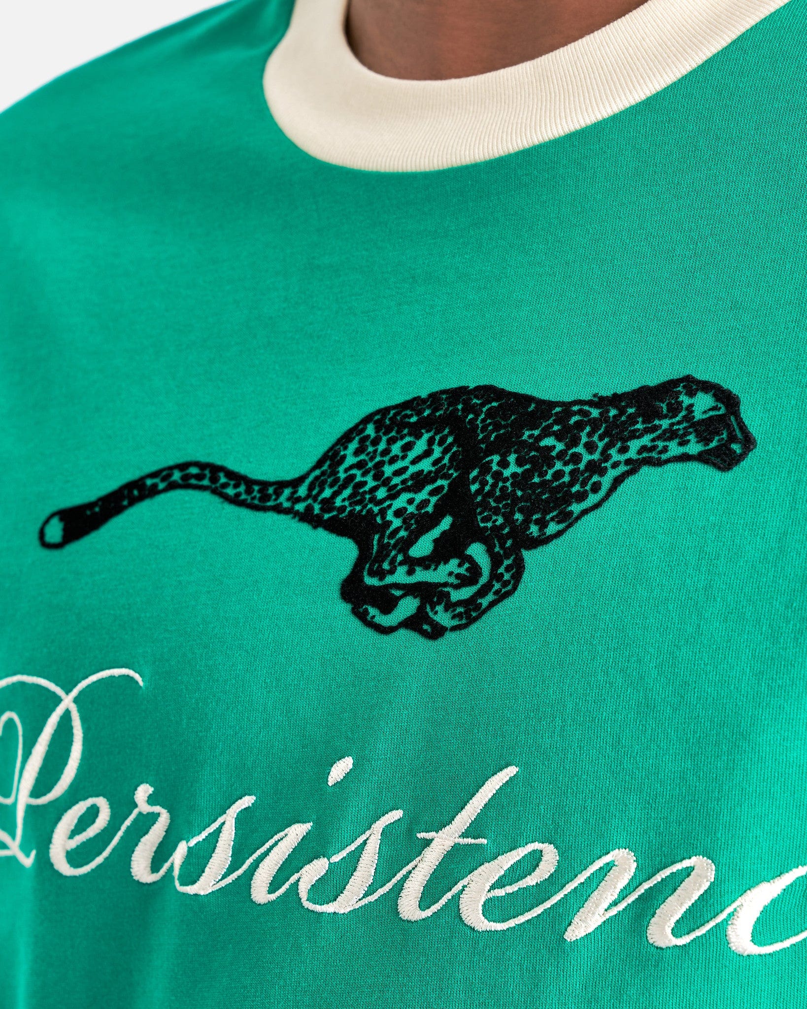 Wales Bonner Men's T-Shirts Resilience T-Shirt in Green