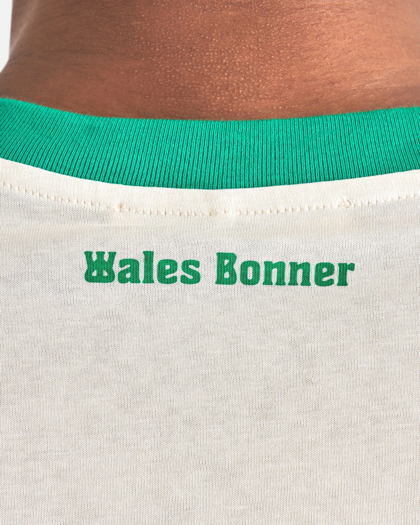 Wales Bonner Men's T-Shirts Resilience T-Shirt in Ivory