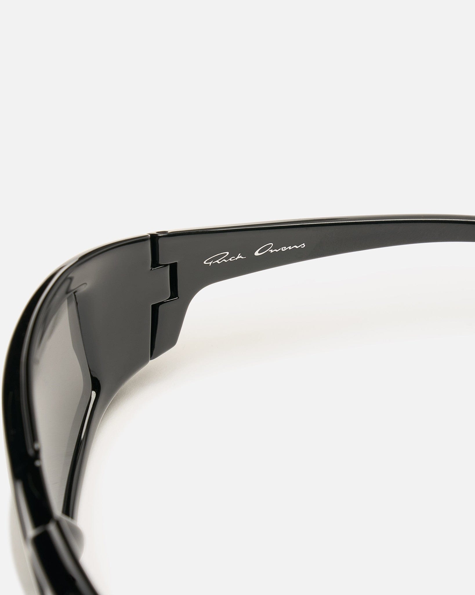 Rick Owens Eyewear OS Rick Sunglasses in Black/Black
