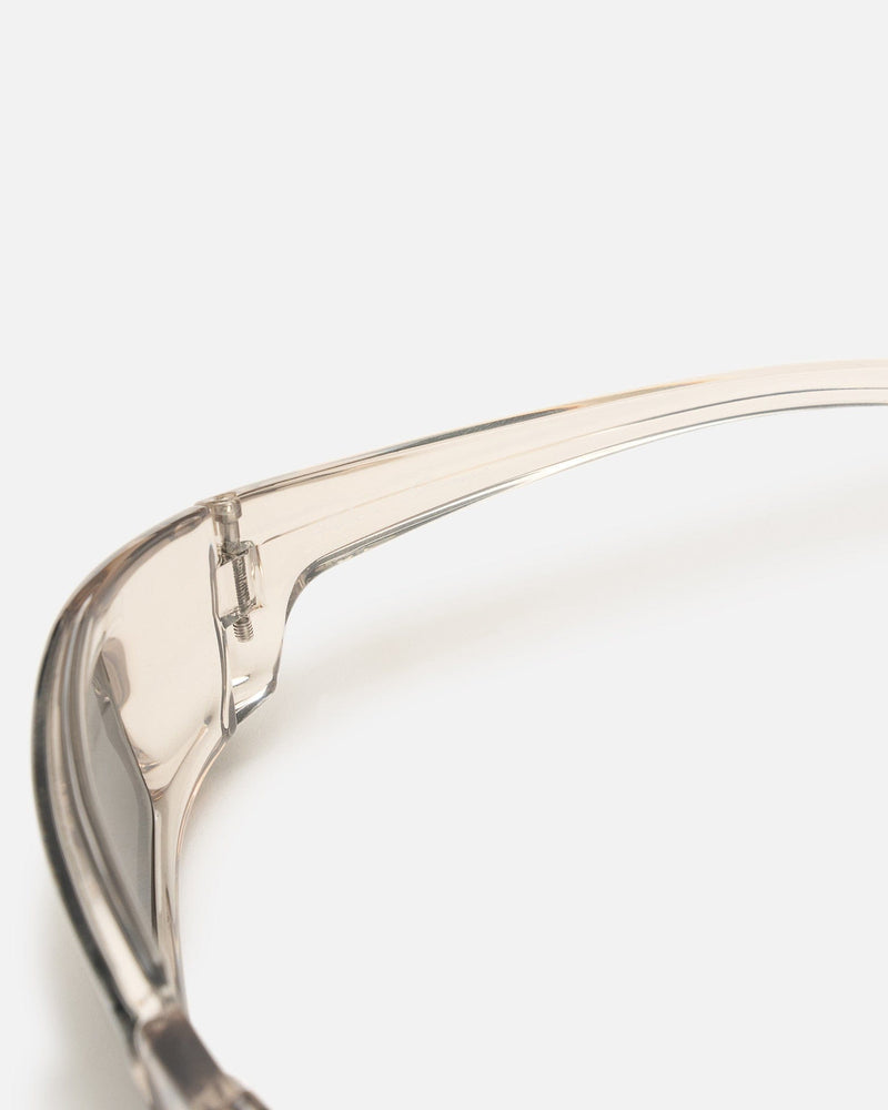 Rick Owens Eyewear OS Rick Sunglasses in Transparent/Black