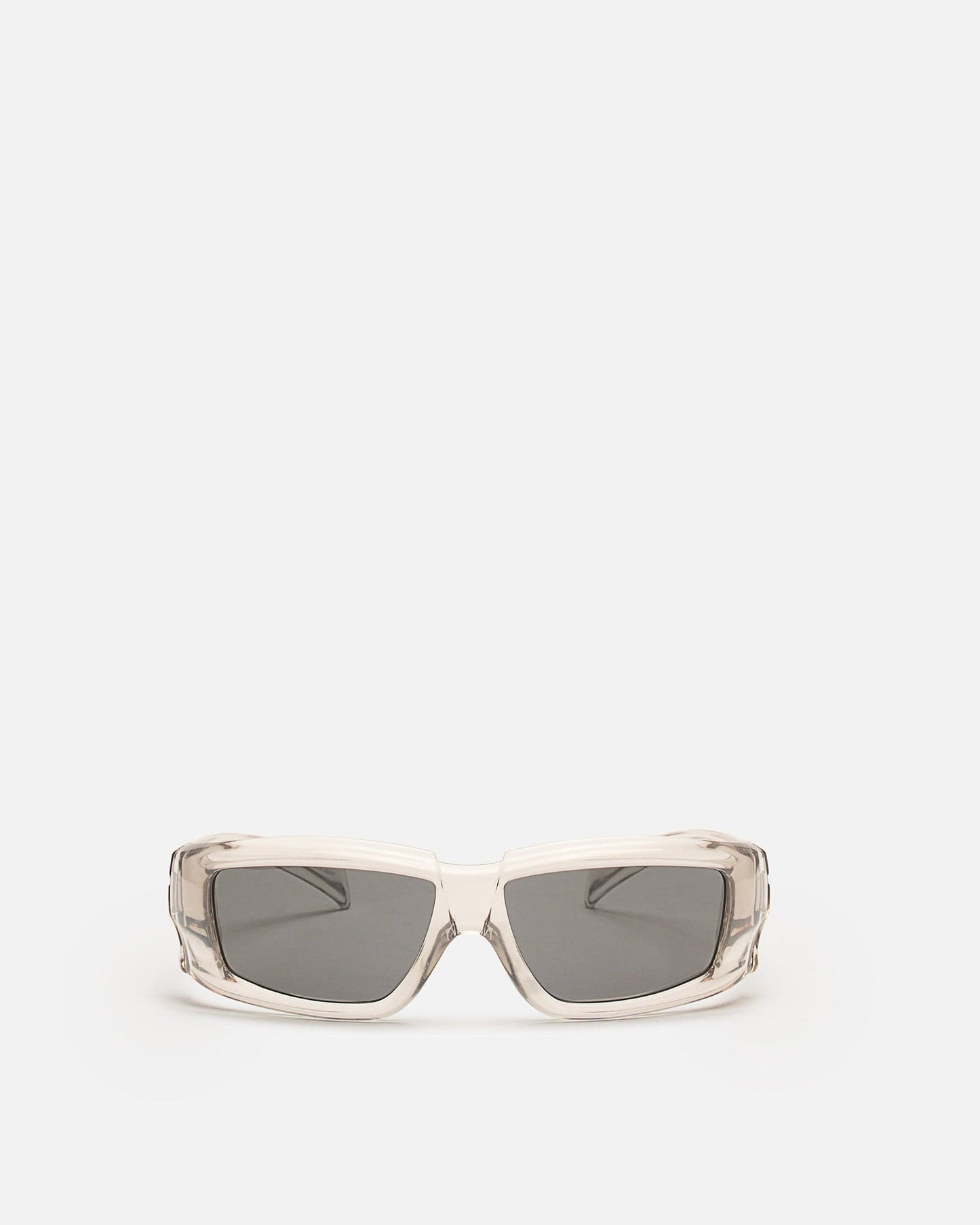 Rick Owens Eyewear OS Rick Sunglasses in Transparent/Black