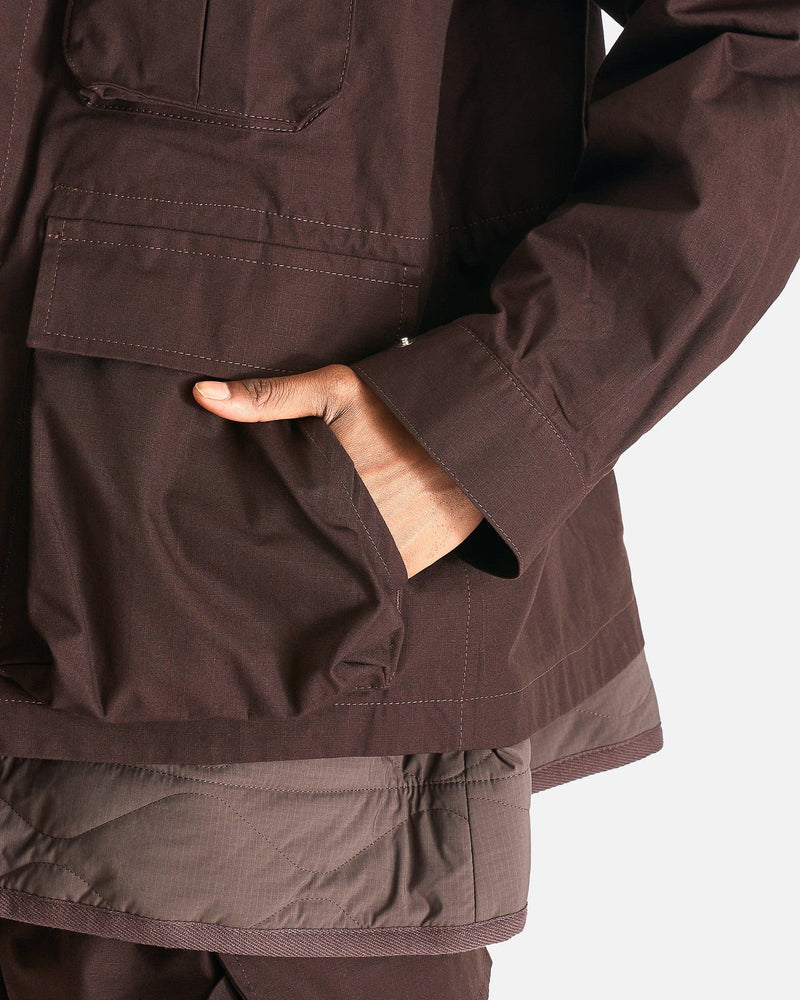 Rip Stop Blouson in Brown – SVRN