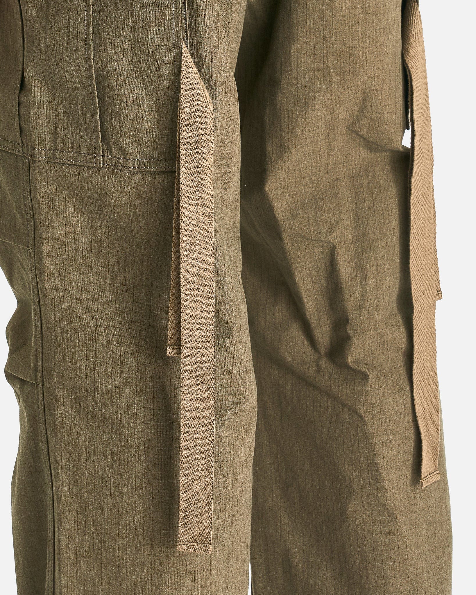 Sacai Men's Pants Rip Stop Pants in Khaki