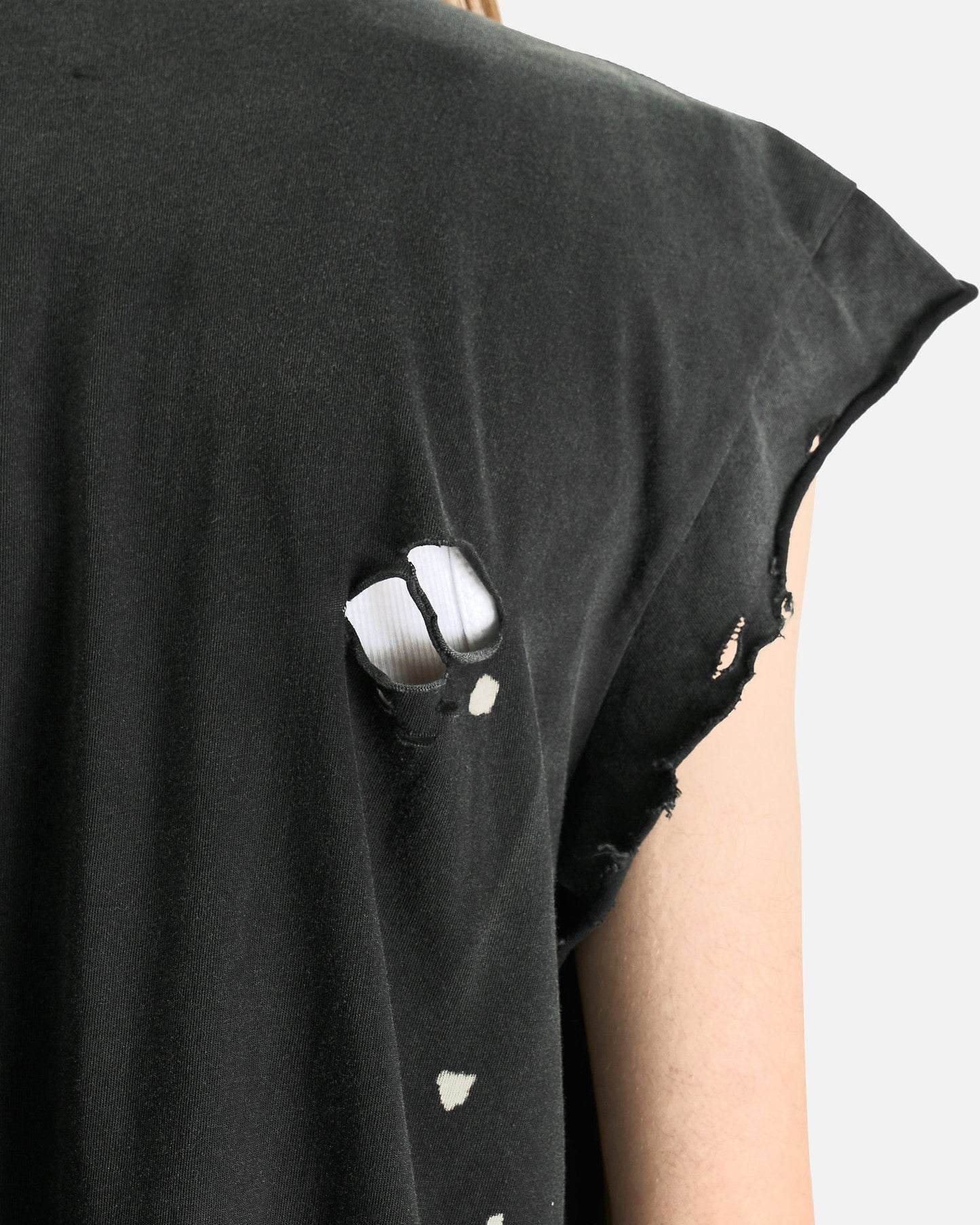 Satoshi Nakamoto Men's T-Shirts Road Rash Tee in Faded Black