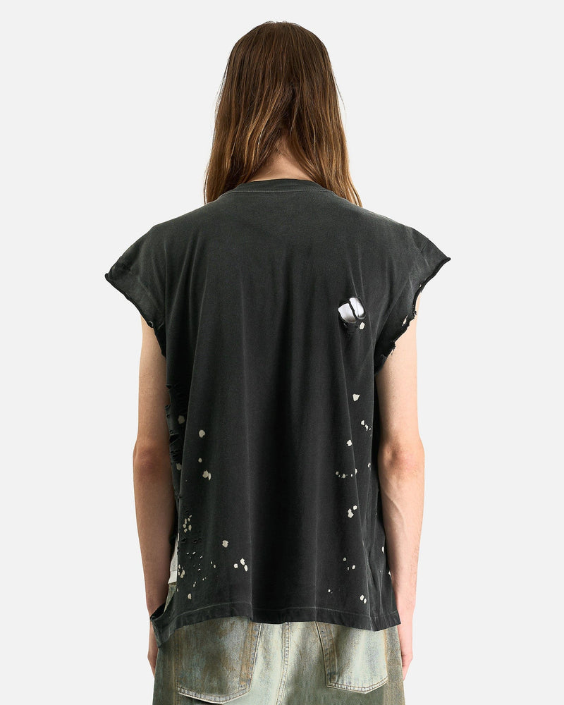 Satoshi Nakamoto Men's T-Shirts Road Rash Tee in Faded Black