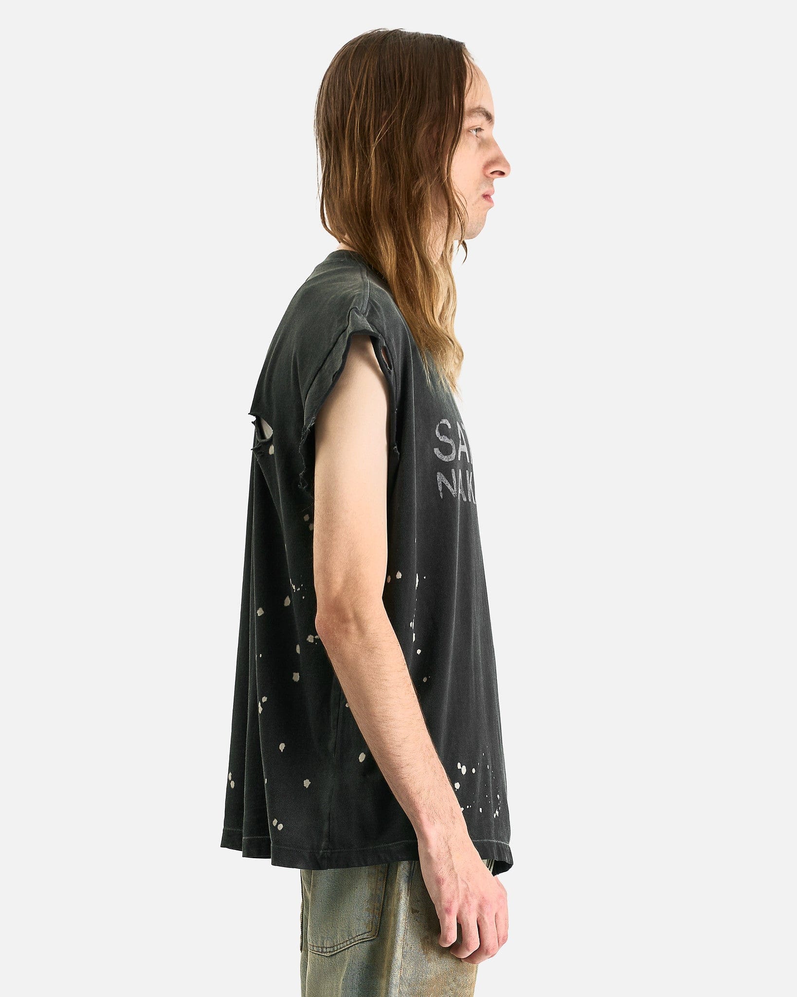 Satoshi Nakamoto Men's T-Shirts Road Rash Tee in Faded Black