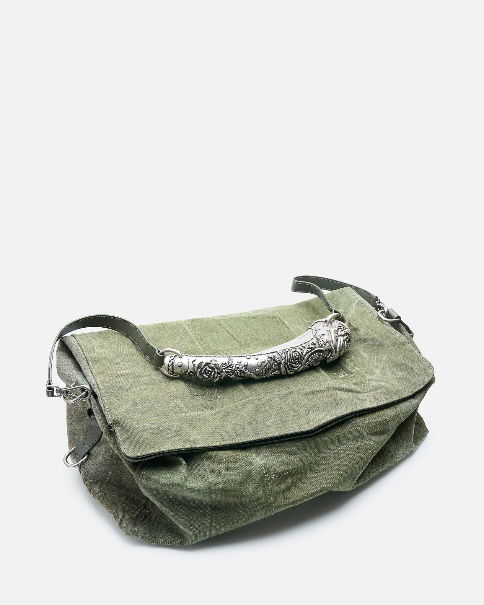 Enfants Riches Deprimes Men's Bags OS Rose Handle Weekend Bag in Vintage Olive