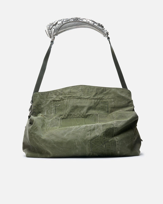 Enfants Riches Deprimes Men's Bags OS Rose Handle Weekend Bag in Vintage Olive