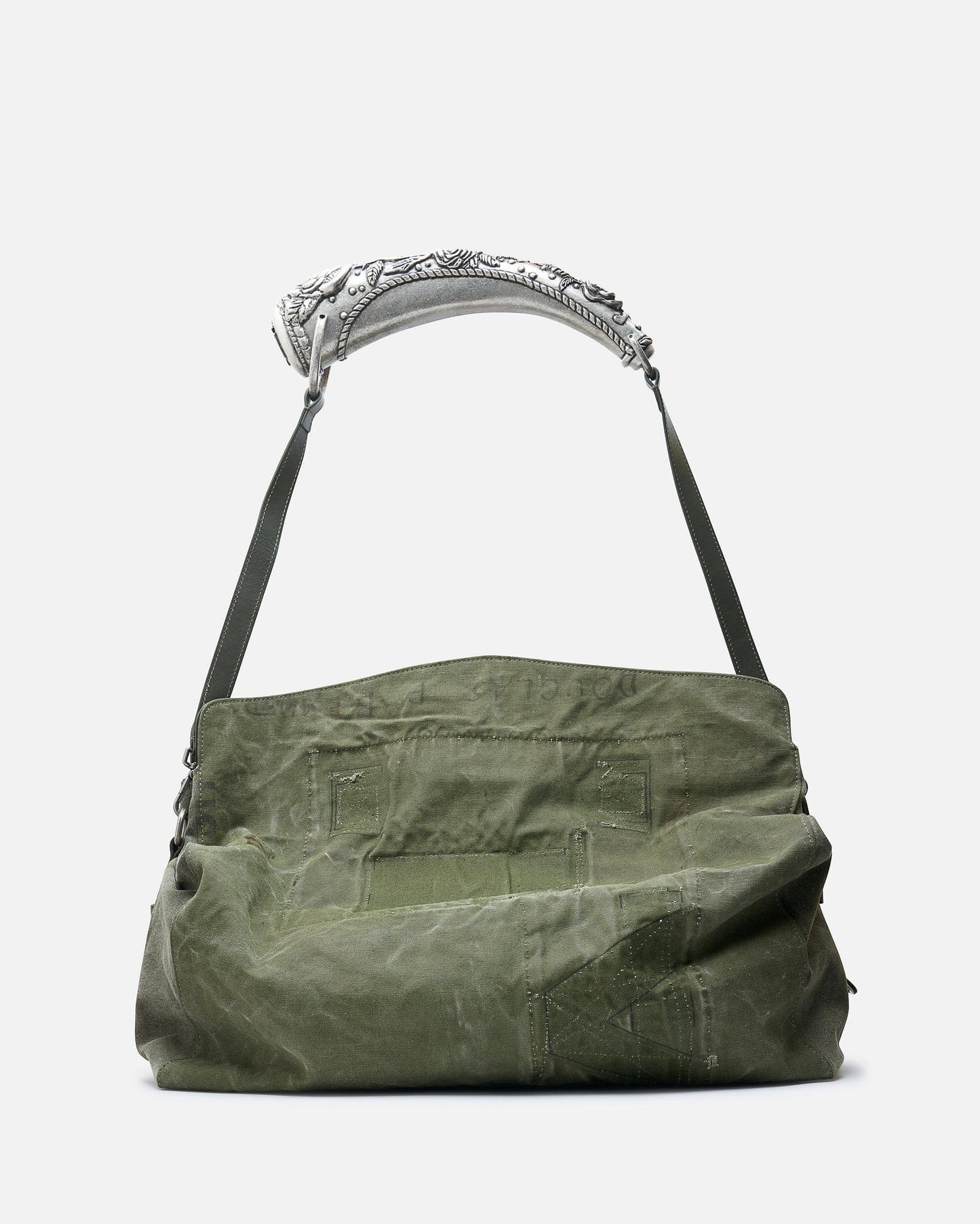 Enfants Riches Deprimes Men's Bags OS Rose Handle Weekend Bag in Vintage Olive