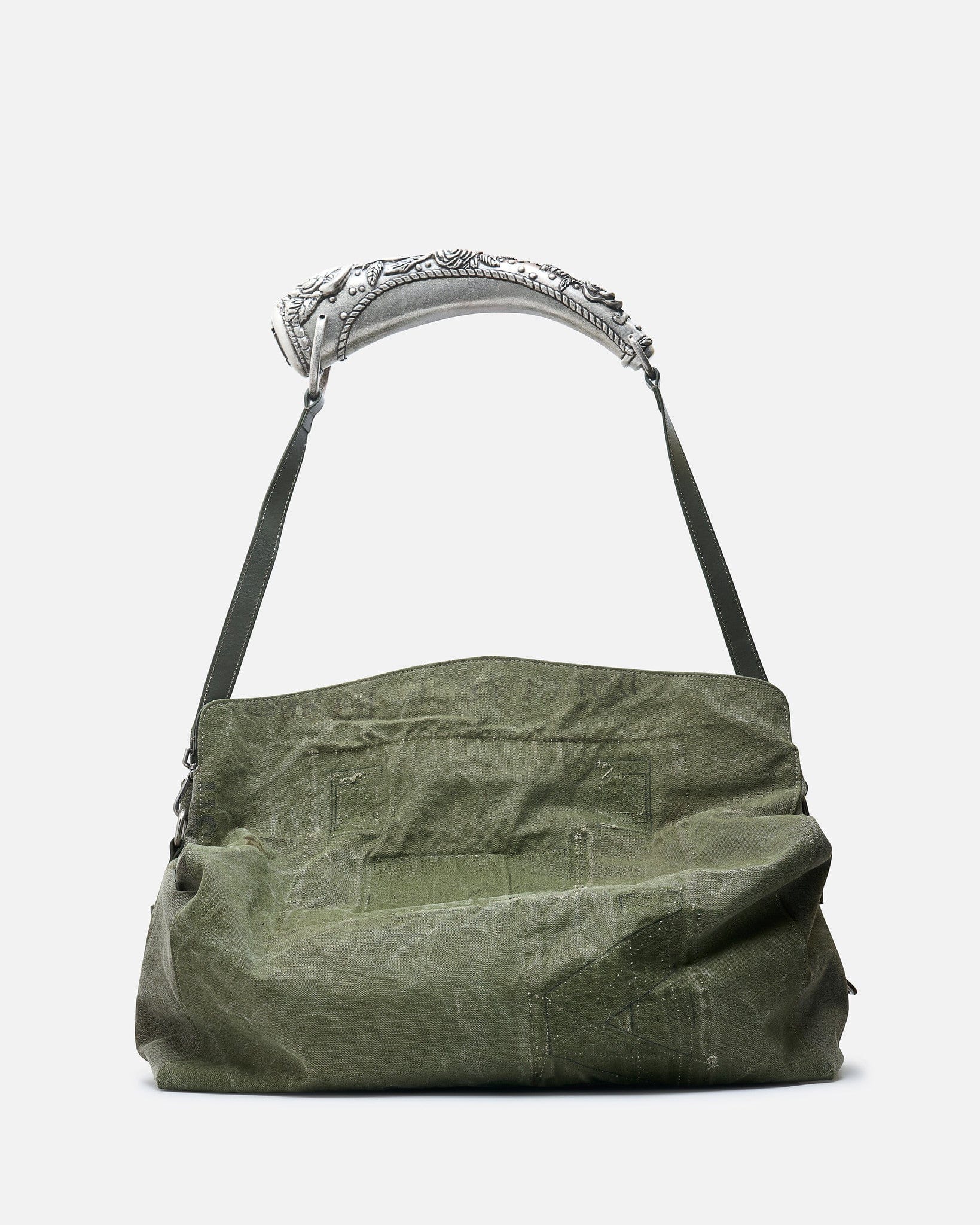 Enfants Riches Deprimes Men's Bags OS Rose Handle Weekend Bag in Vintage Olive