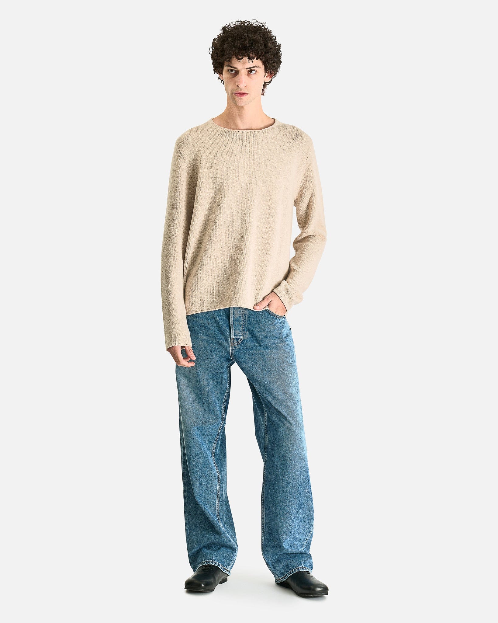Ross Jean in Medium Blue – SVRN