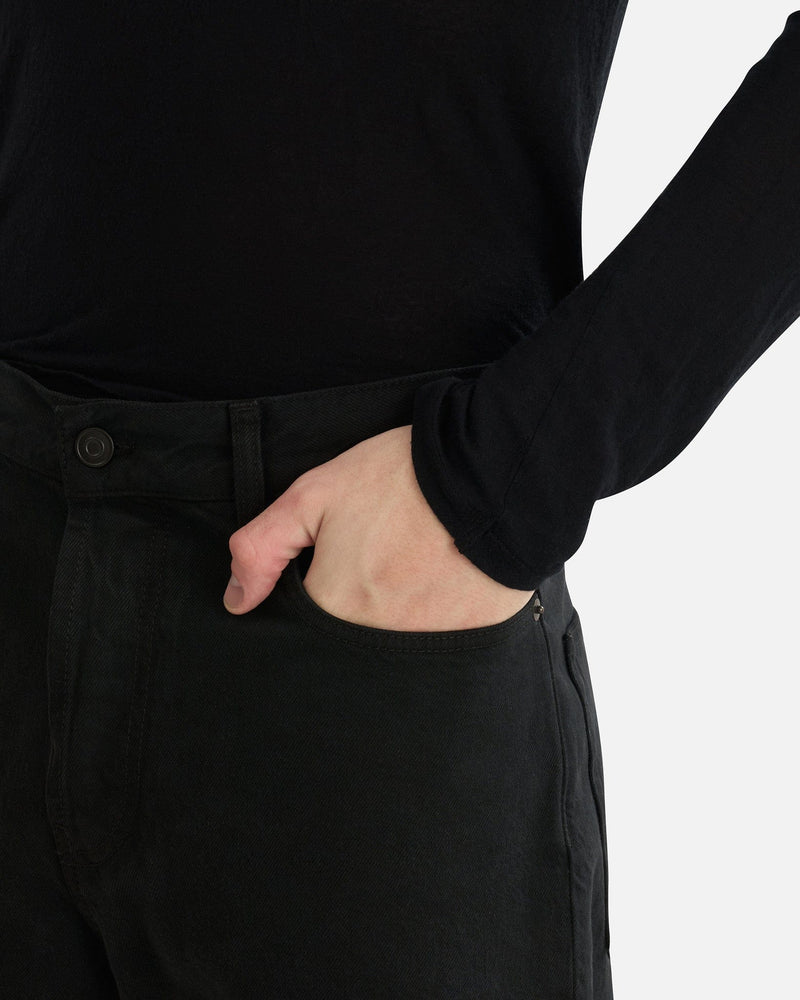 The Row Men's Jeans Rossen Jean in Black