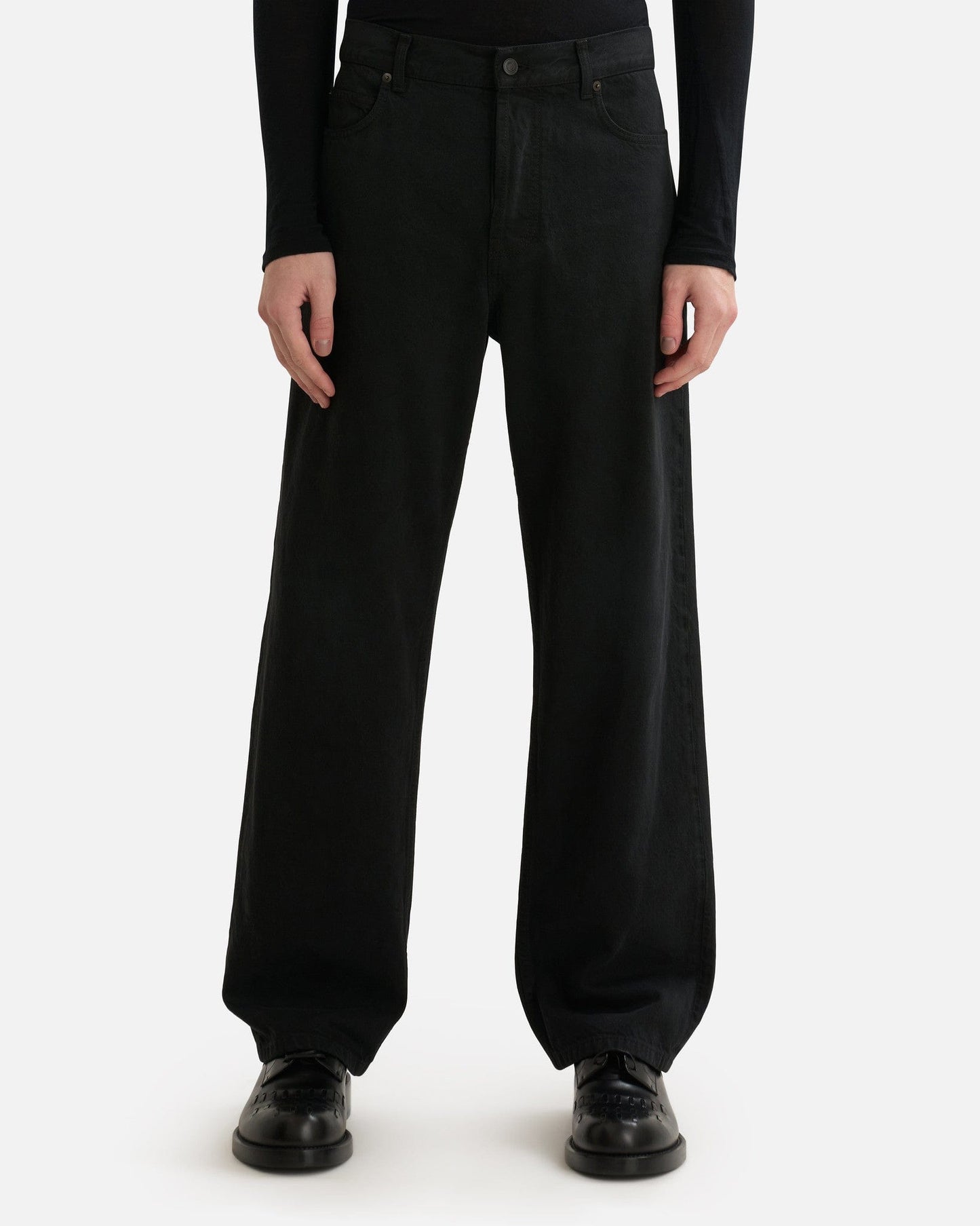 The Row Men's Jeans Rossen Jean in Black