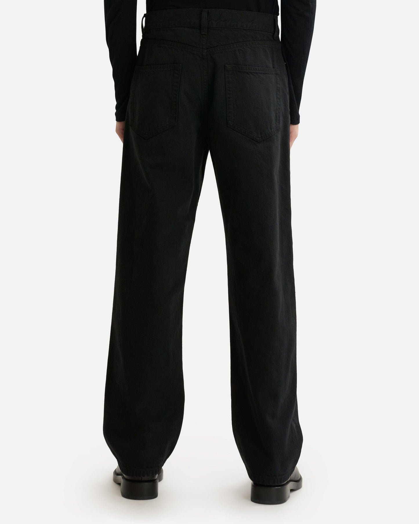 The Row Men's Jeans Rossen Jean in Black
